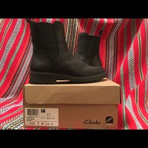 Clarks Leather Chelsea Boots 8 / 39